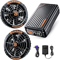 Amazon.co.jp: [fotiwa] ファンバッテリーセット 53V超高出力 46500mAh